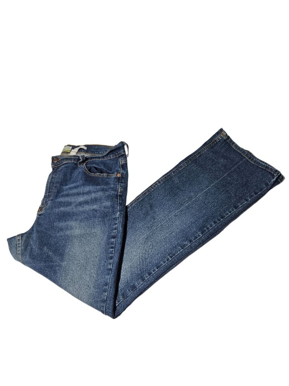 Old Navy Boot Cut Low Rise Jeans Womens Size 37 Waist Medium Wash Denim Pants